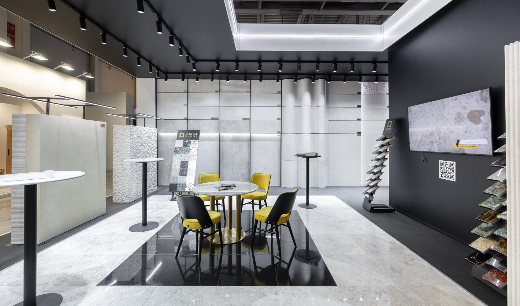 Стенд Venezia Stone на выставке АРТДОМ 2026 Стенд Venezia Stone на выставке АРТДОМ 2026