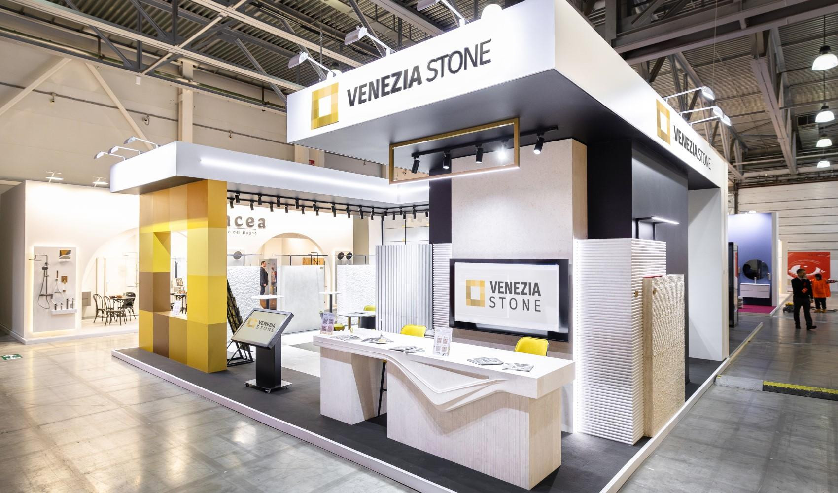 Стенд Венеция Стоун на выставке АРТДОМ 2026 Стенд Венеция Стоун на выставке АРТДОМ 2026