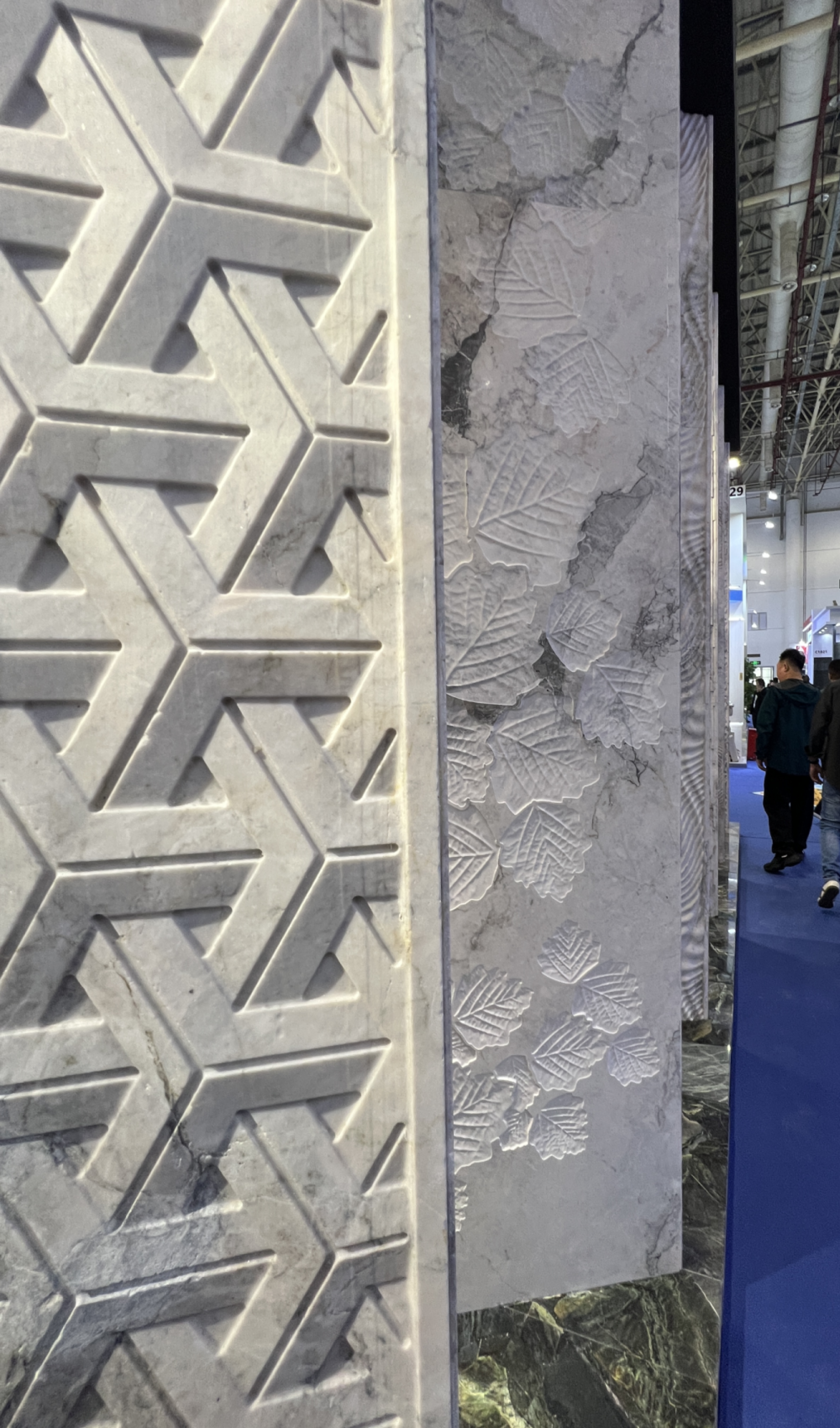 Фактурный камень на Xiamen Stone Fair