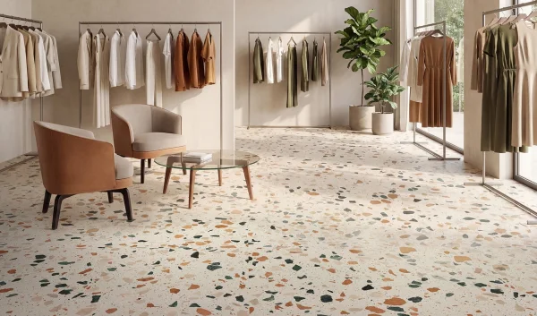 Терраццо в HoReCa и общественных зонах