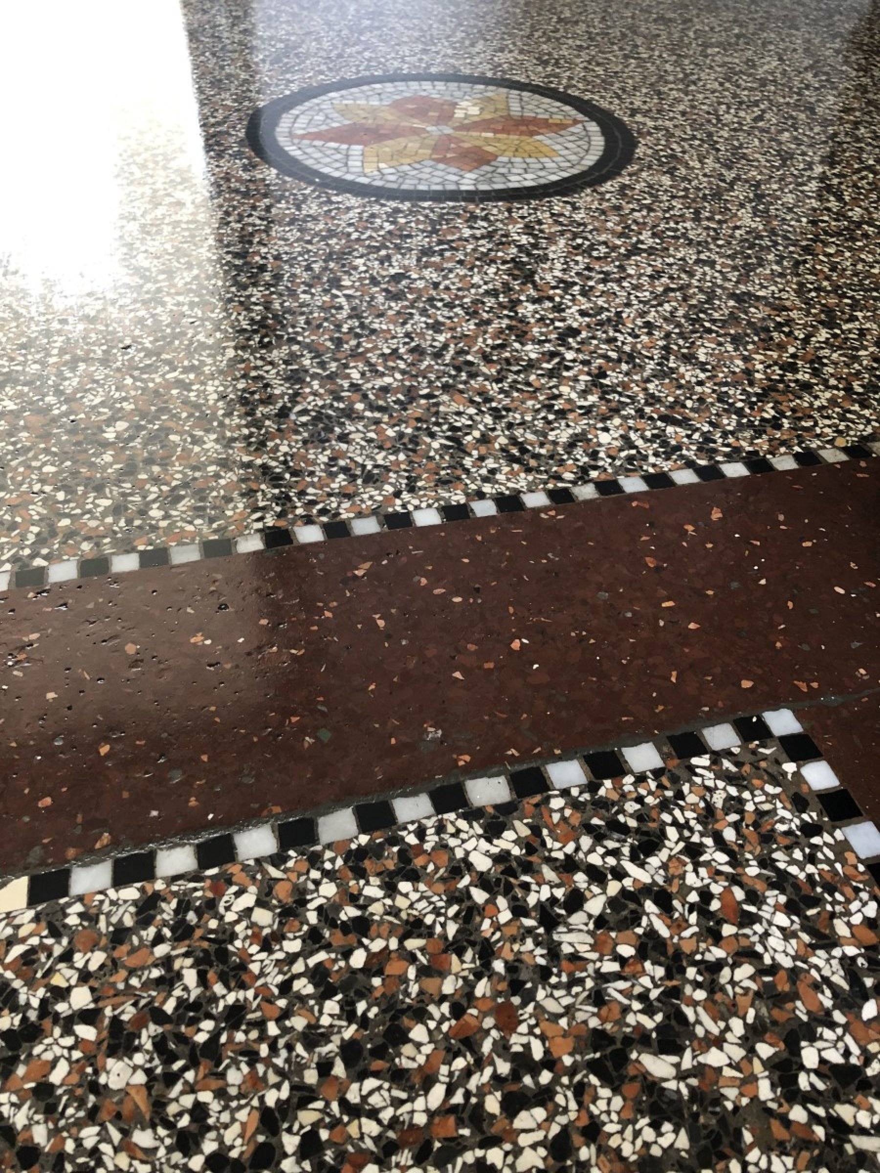 Мозаика терраццо для пола Мозаика терраццо для пола
