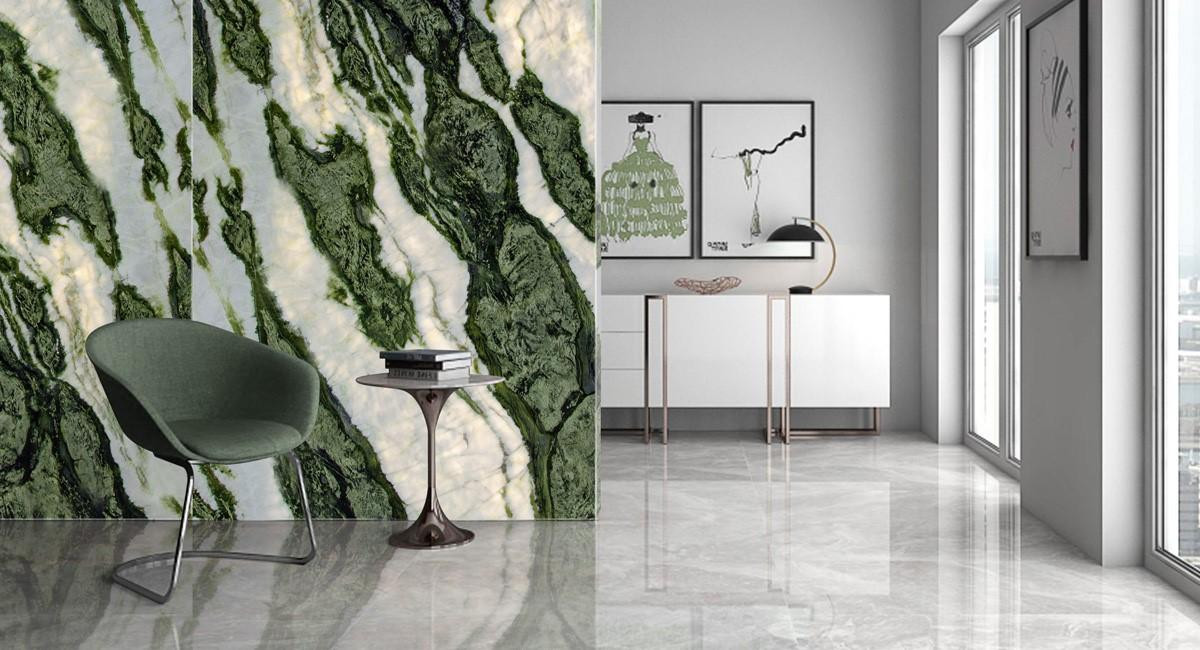 Мрамор Cedar Green - эффектный акцент в интерьере
