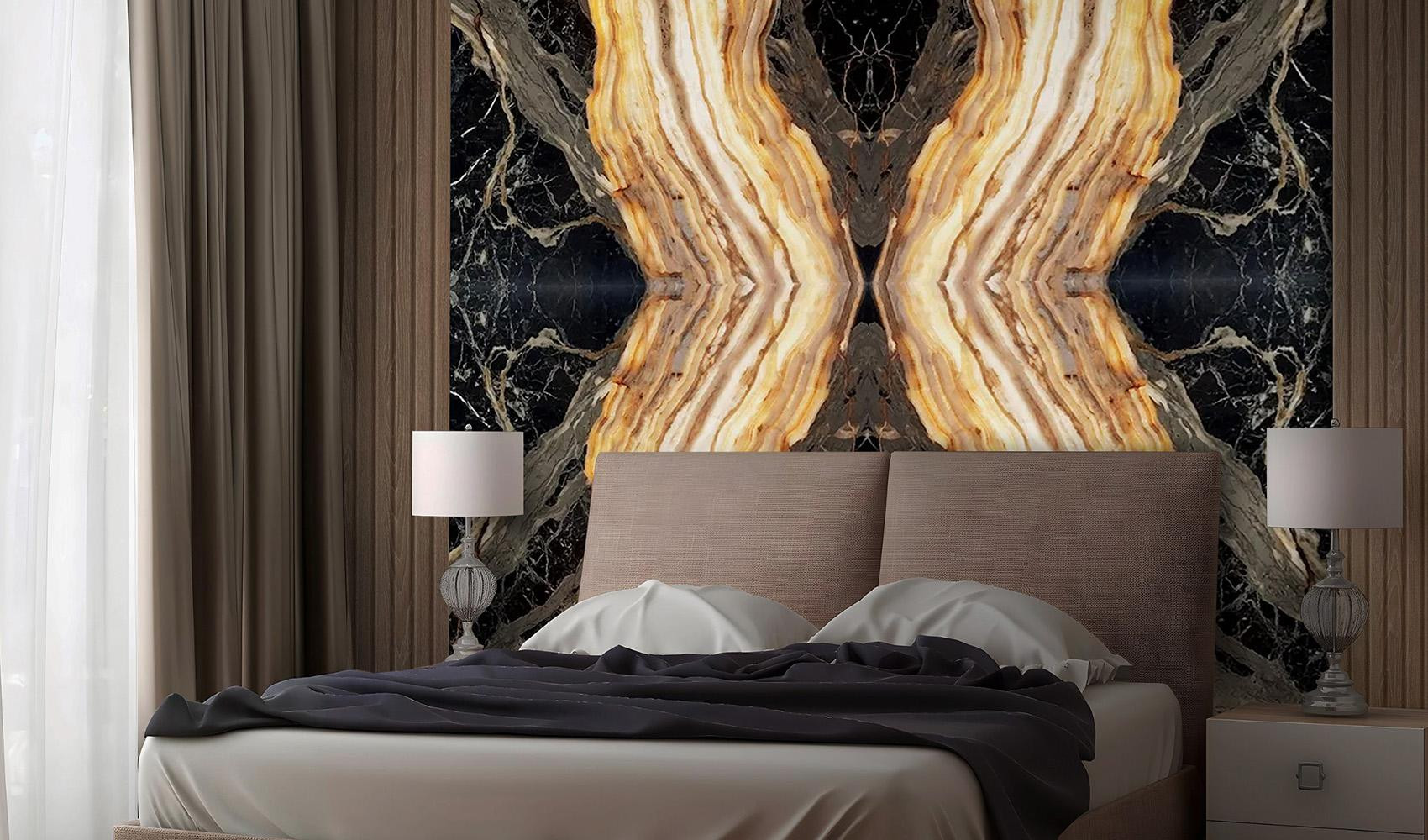 Панно из оникса Rainbow Dark Панно из оникса Rainbow Dark