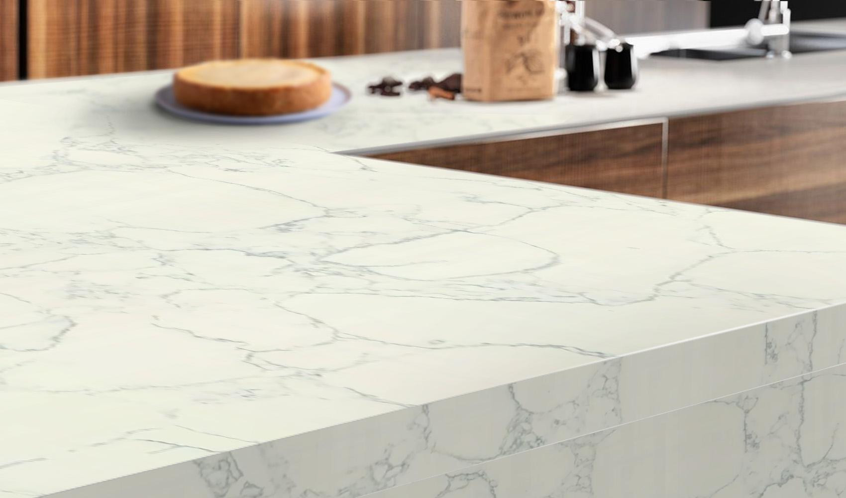 Столешница из искусственного мрамора Calacatta Vagli Столешница из искусственного мрамора Calacatta Vagli