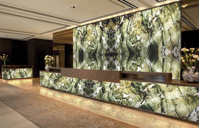 Уникальная коллекция светопроводящих кварцитов Venezia Stone Уникальная коллекция светопроводящих кварцитов Venezia Stone