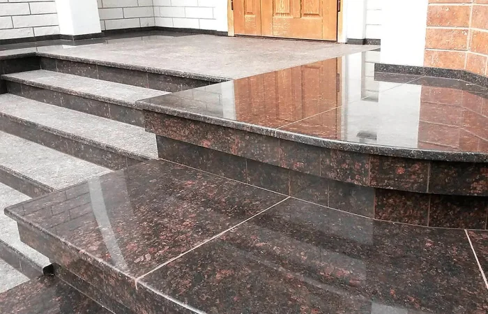 Выгодные цены на гранитную плитку Tan Brown Выгодные цены на гранитную плитку Tan Brown