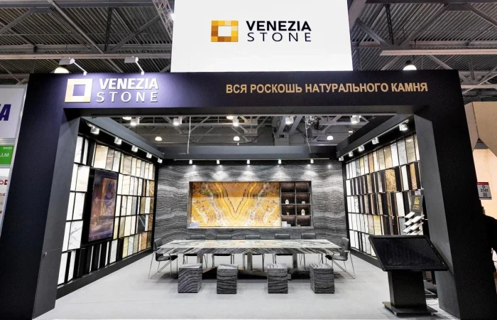 Venezia Stone на выставке MosBuild-2024 Venezia Stone на выставке MosBuild-2024