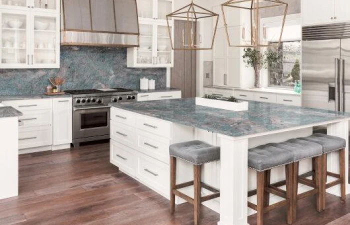 Новинка - Кварцит Supreme Blue Новинка - Кварцит Supreme Blue