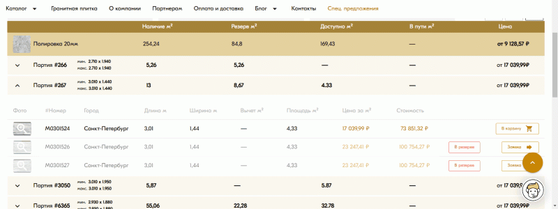 Фото слэбов