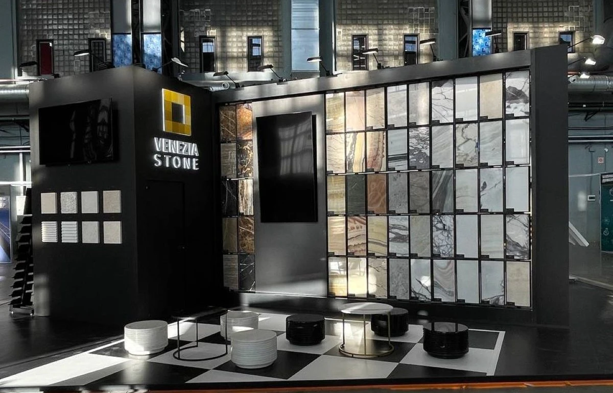 Venezia Stone на первой выставке КАМЕНЬФОРУМ в Петербурге