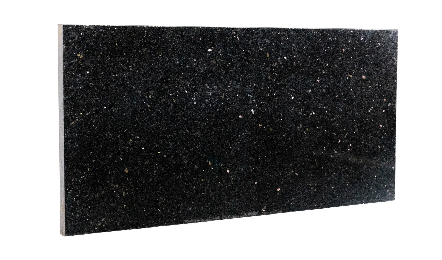 Плитка из гранита Black Galaxy полированная 600x300 18 мм