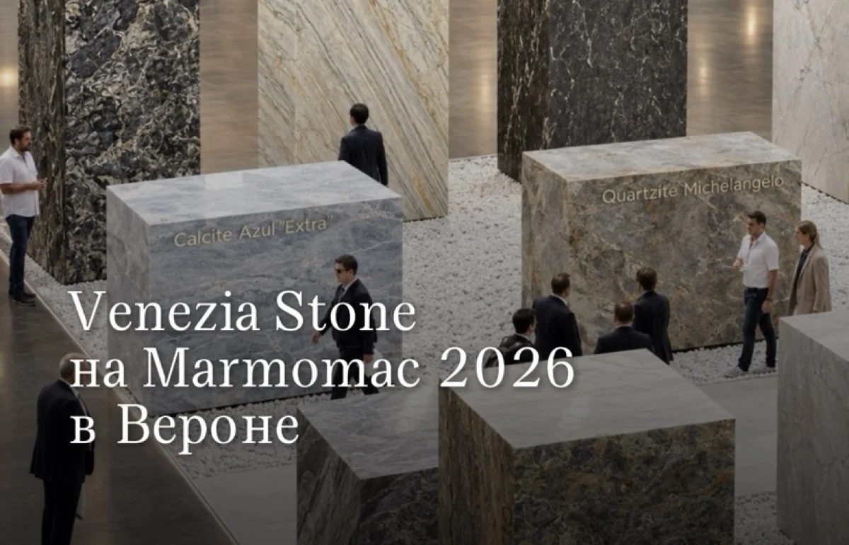 Компания Venezia Stone на Marmomac-2026 Venezia Stone на Marmomac-2026