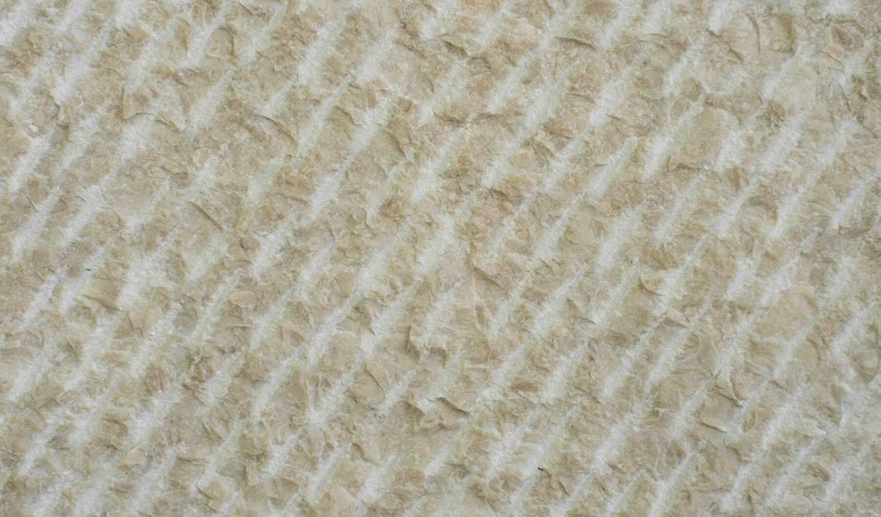 Мрамор Crema Beige в обработке Stugged