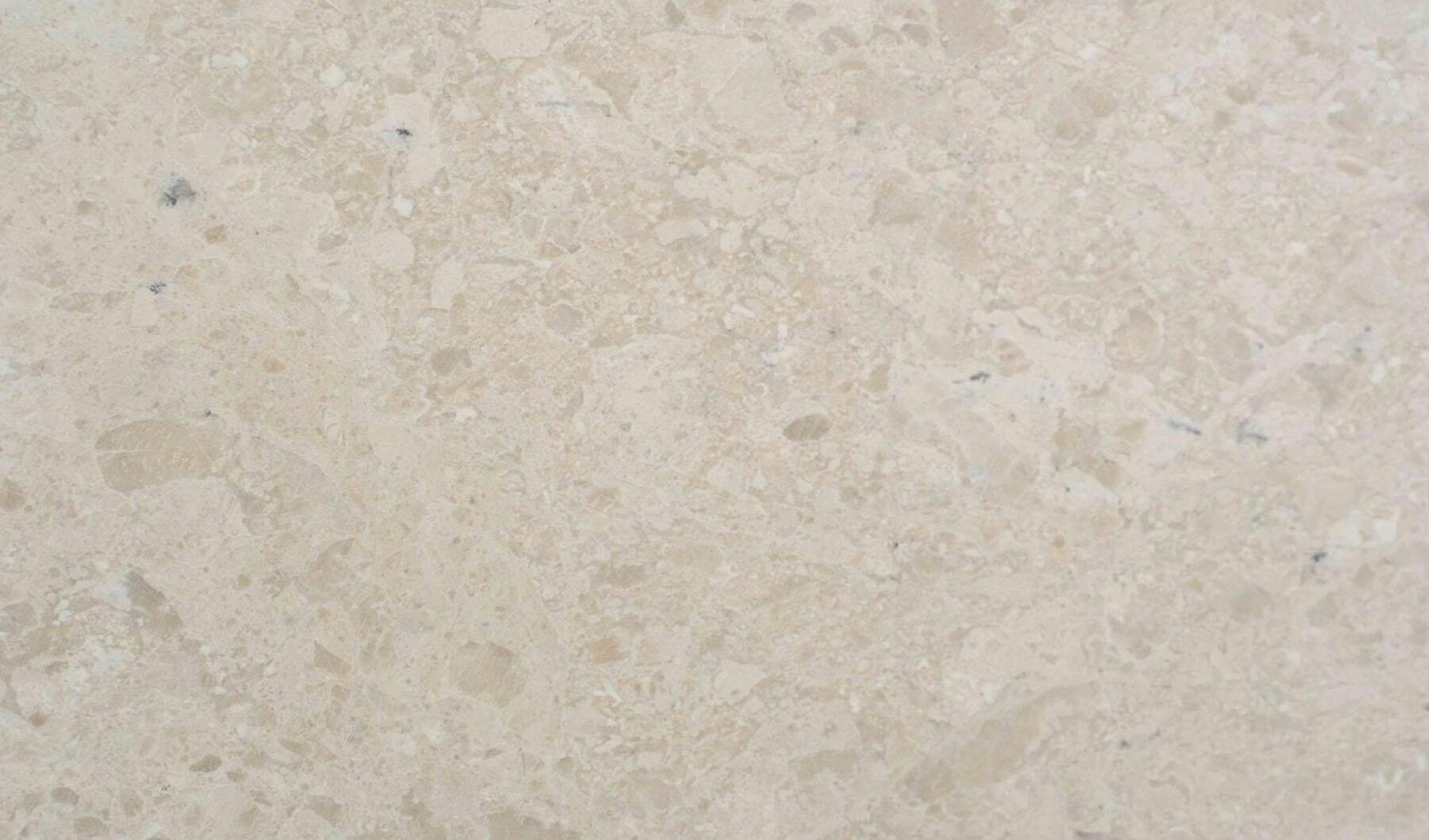 Мрамор Crema Beige в обработке Honed