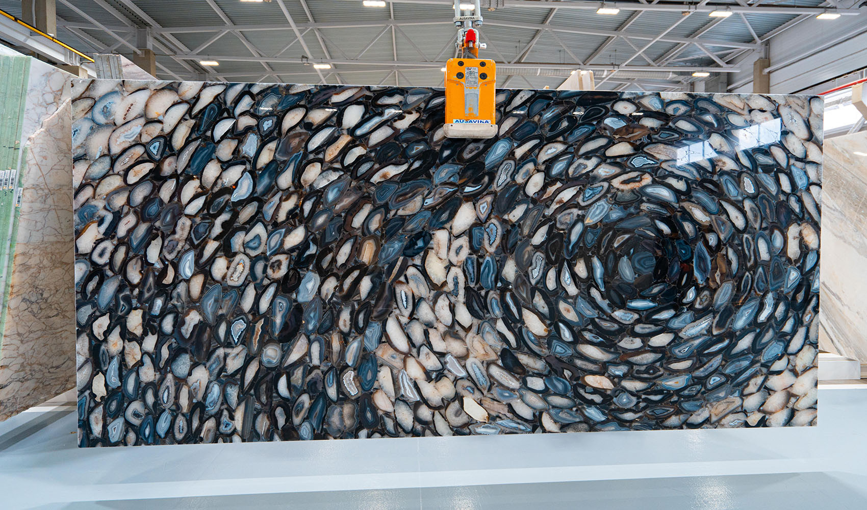 Слэб агата Agate Helix