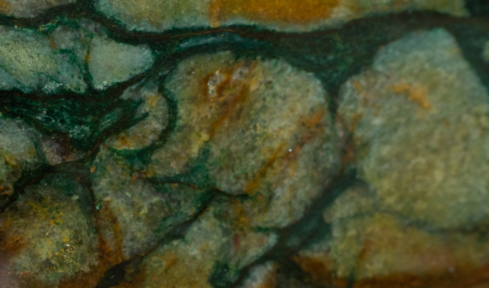 Текстура кварцита Breccia Fuchsite