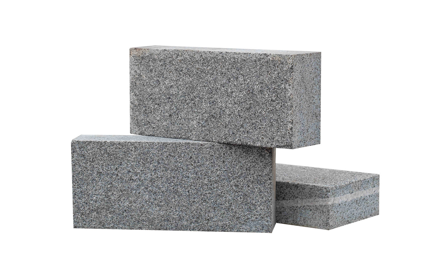 Брусчатка из гранита Sesame Black термообработка