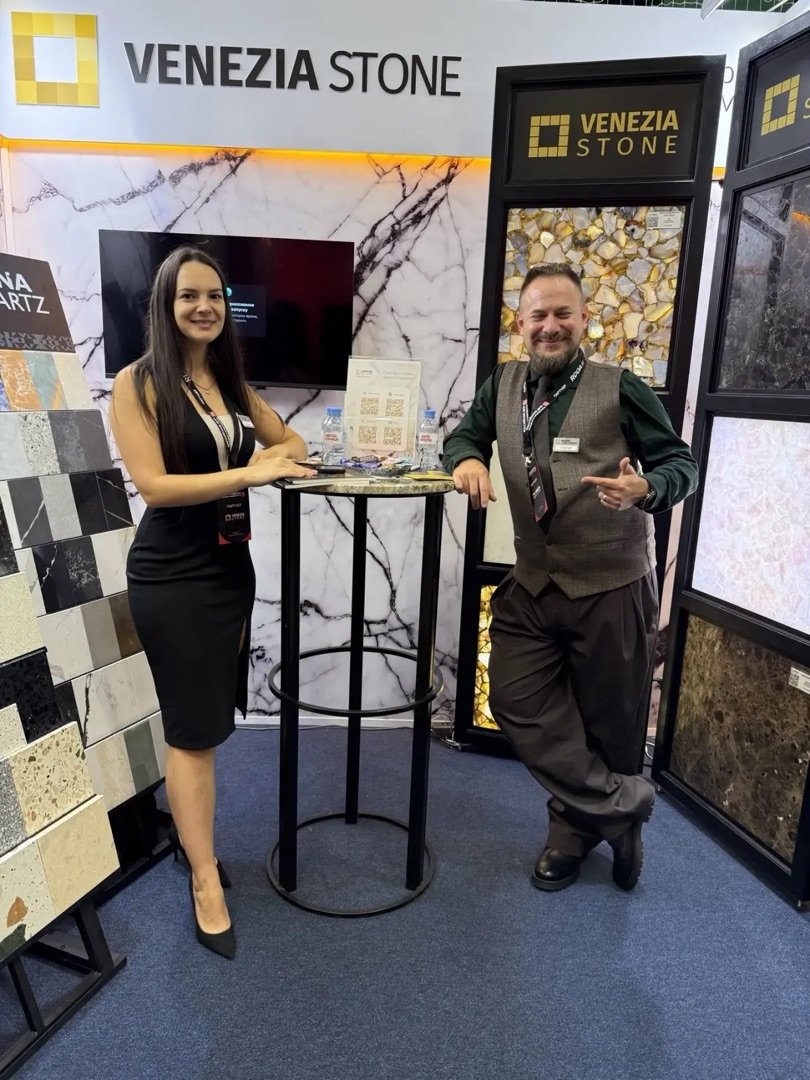 Venezia Stone на выставке в Казани