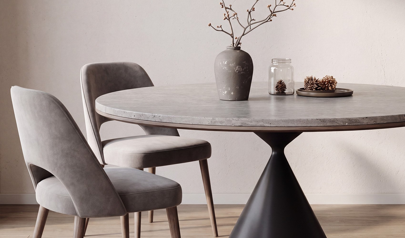 Столешница из Travertine Grey