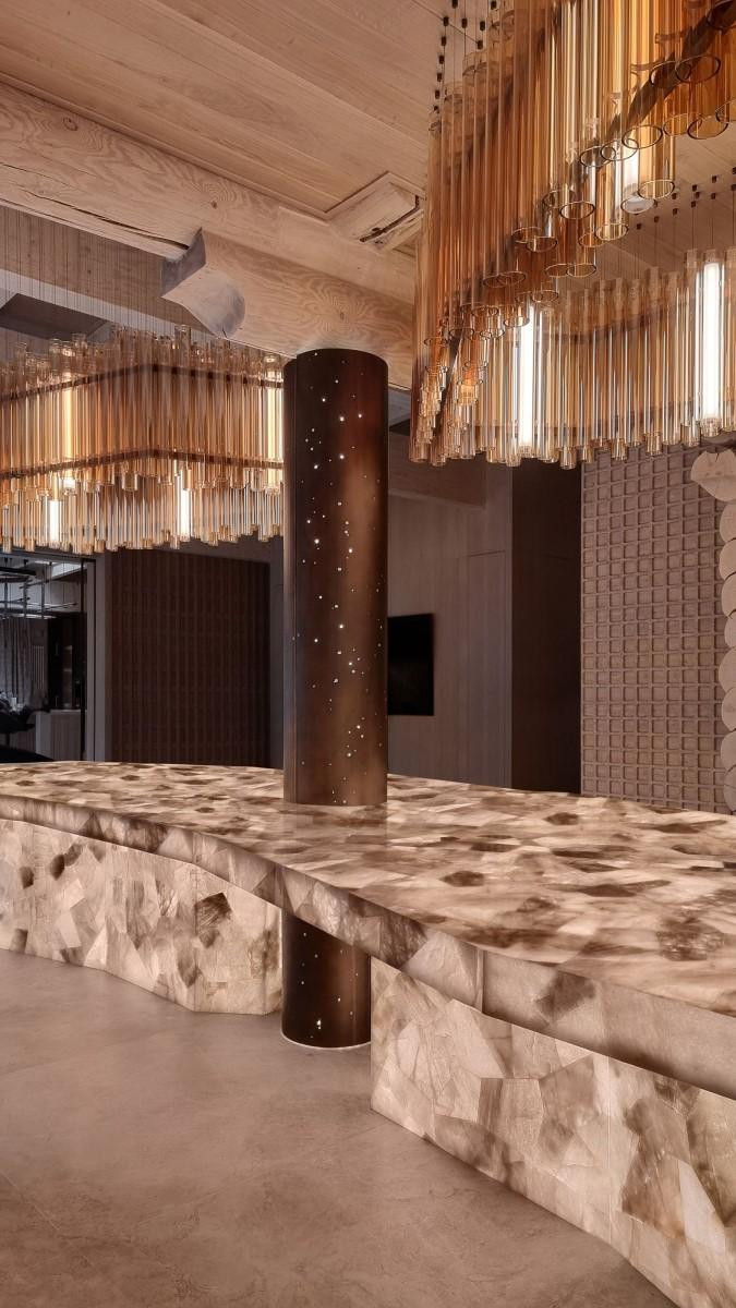 Проект «Симфония камня и дерева» от бюро FullHouseDesign Проект «Симфония камня и дерева» от бюро FullHouseDesign