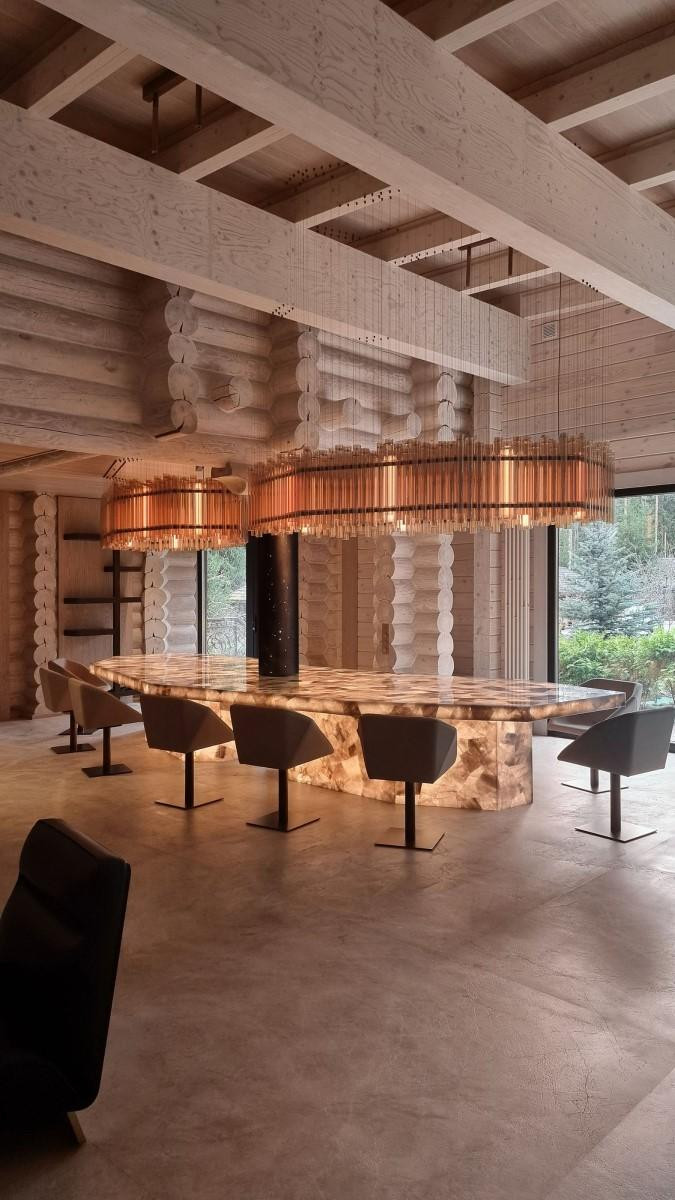 Кварц Quartz Smokey в интерьере Кварц Quartz Smokey в интерьере