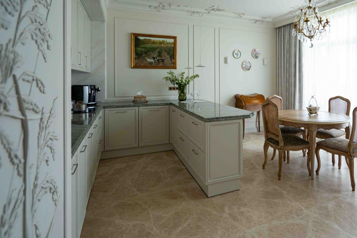 Проект Юлии Сахно с натуральным камнем от Venezia Stone